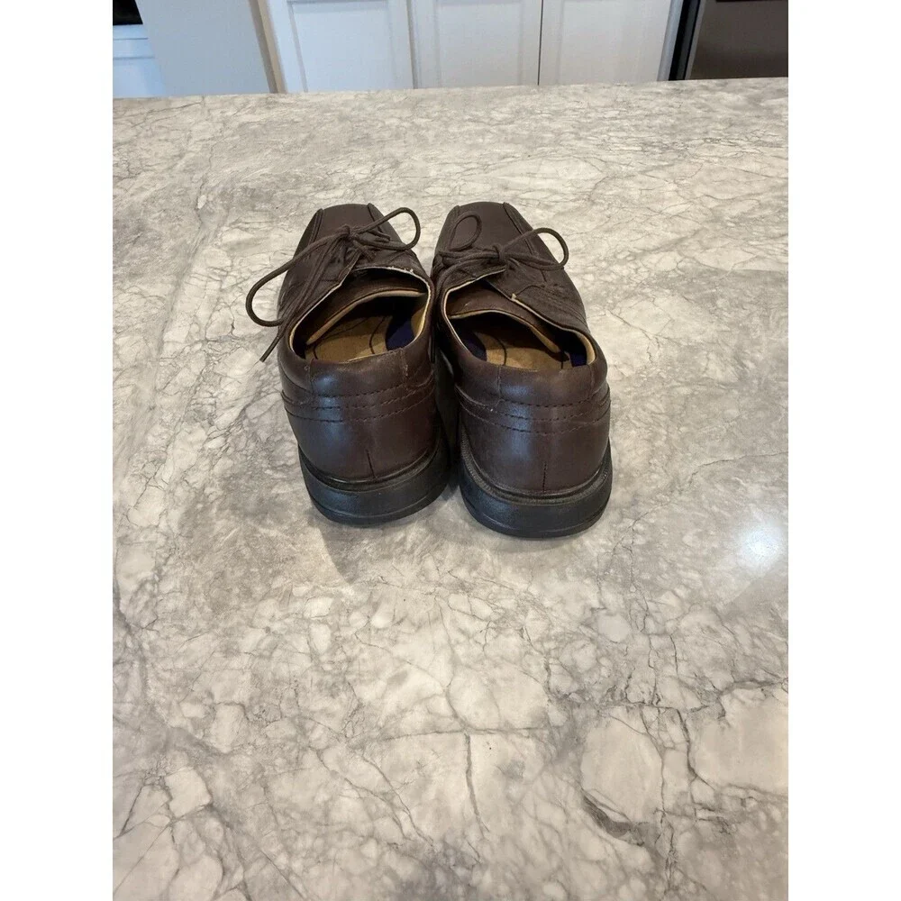 Nunn Bush Men’s Brown Leather Oxford Lace Up Shoes Size 11.5m 11 1/2